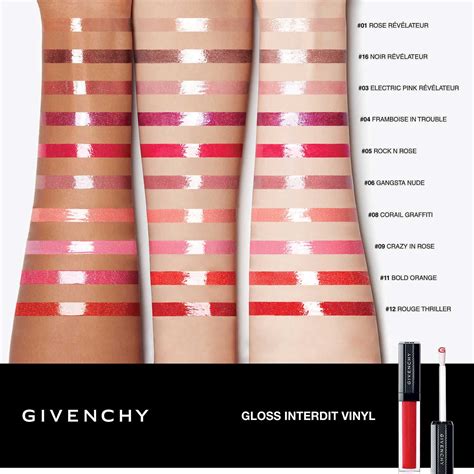 givenchy marble lip balm|givenchy interdit vinyl lipstick.